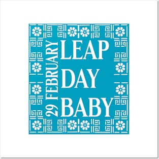 Leap Day Baby Frame Posters and Art